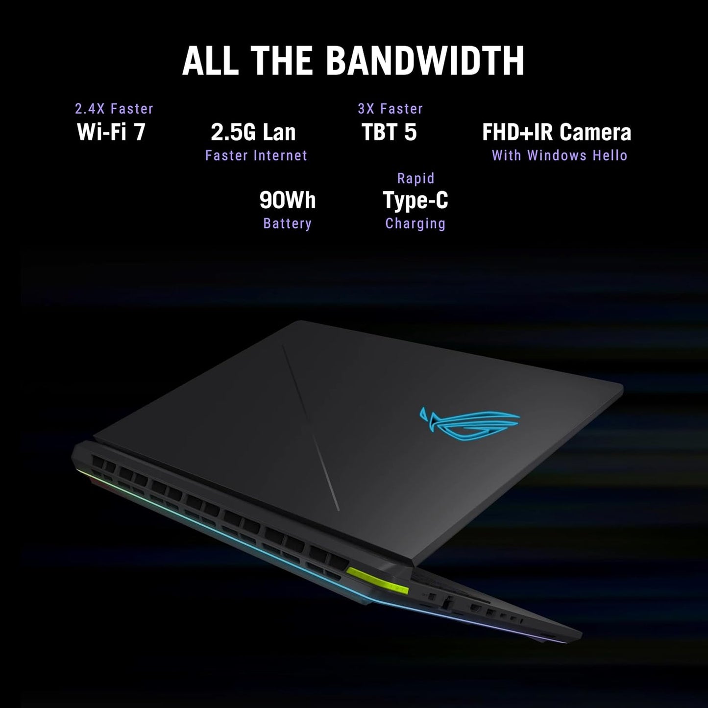 ASUS ROG Strix G Gaming Laptop – i7 10th Gen, 16GB, 512GB SSD, RTX 2070 – Refurbished